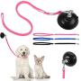 Frienda 4 Pieces Wash Dog Grooming Tub Restraint Set Include Dog Bathing Suction Cup Lead and Pet Bathing Tether Adjustable Dog Cat Fixed Safety Rope for Pet Bathing Grooming