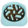 GrandEZ-Slow Feeder Dog Bowl - Fan Shape Reduces Speed of Eating with Great Health Benefits for Small, Medium and Large Dogs