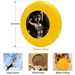 Pet Frisbee Flying Disc Dog Toy - Multifunction Cure My Tragedy Pete Tapang