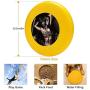 Pet Frisbee Flying Disc Dog Toy - Multifunction Cure My Tragedy Pete Tapang