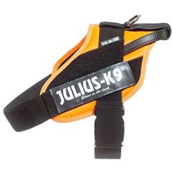 Julius-K9 16STEALTH-P-2 IDC Stealth Powerharness for Dogs, Size: 2, UV Orange