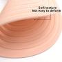 Ptlom Pet Food Mat for Dog and Cat Placemat 2 Pcs, Mat for Prevent Food and Water Overflow, Suitable for Medium and Small Pet,Silicone, 9.5'' 9.5''