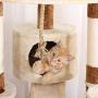 LXHONG-Cat tree with Sisal Climbing Ladder, Stable and Reliable Cat Tower, Cat Climbing Tower with Cat Litter for Living Room Next to The TV Cabinet Sisal, Easy to Install
