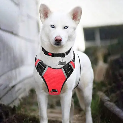 BABYLTRL Big Dog Harness No Pull Adjustable Pet Reflective Oxford Soft Vest for Large Dogs Easy Control Harness BABYLTRL Big Dog Harness No Pull Adjustable Pet Reflective Oxford Soft Vest for Large Dogs Easy Control Harness