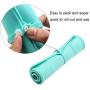 Collapsible Dog Bowls for Travel- Set of Two Foldable Portable Puppy Bowls - Cats and Dogs Food and Water - Dog Bowl Set -Dog Camping Gear - No Spill No Skid Silicon Water Bowl for Walking