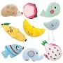 Aoliandatong 9Pcs Catnip Toys for Indoor Cats, Small Stuffed Puppy Chew Toys Cute Soft Cotton Pet Toy for Small Medium Size Pet Chewing Hunting Teething Aoliandatong 9Pcs Catnip Toys for Indoor Cats, Small Stuffed Puppy Chew Toys Cute Soft Cotton Pet Toy for Small Medium Size Pet Chewing Hunting Teething