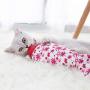 ocijf179 Cat Toy Fish Shape Catnip Pillow Cats Scratch Bite Chewing Doll Pets Interactive Toy - DarkRed