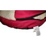 long rich Durable Oxford to Sherpa Pet Cave and Round Pet Bed, 25'', with Removable top and Insert, by Happycare Textiles