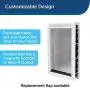 PetSafe Plastic Pet Door for Cats and Dogs, Durable Paintable White Frame with Tinted Vinyl Flap, Easy to Install, Indoor or Outdoor, Multiple Sizes Available - Small, Medium, Large, X-Large PetSafe Plastic Pet Door for Cats and Dogs, Durable Paintable White Frame with Tinted Vinyl Flap, Easy to Install, Indoor or Outdoor, Multiple Sizes Available - Small, Medium, Large, X-Large