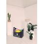 Geyecete Soft Felt Pet Toy Bin Dog Toys Storage Bins - with Handles, Pet Supplies Storage Basket/Bin Kids Toy Chest Storage Trunk