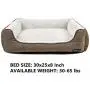 ANWA Durable Dog Bed Machine Washable Medium Dog Bed Square, Comfortable Puppy Dog Bed Medium ANWA Durable Dog Bed Machine Washable Medium Dog Bed Square, Comfortable Puppy Dog Bed Medium
