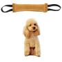 aternee 2Pcs Bite Sausage with 2 Hand Strap Stick Toy for Dog Training