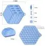 GAPZER 15° Adjustable Detachable Raised Cat Food Water Bowl & Dog Lick Mat Slow Feeders for Anxiety Relief Boredom Buster (Blue) GAPZER 15° Adjustable Detachable Raised Cat Food Water Bowl & Dog Lick Mat Slow Feeders for Anxiety Relief Boredom Buster (Blue)