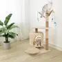 Famgizmo Cat Tree | Sisal Scratching Posts | 90cm Stable Cat Tower with Cat Cave | Cat Kitten Activity Centre | Dangling Toys | Cat Condo | Cat Furniture | Climbing Tower | Beige & Dark Blue Famgizmo Cat Tree | Sisal Scratching Posts | 90cm Stable Cat Tower with Cat Cave | Cat Kitten Activity Centre | Dangling Toys | Cat Condo | Cat Furniture | Climbing Tower | Beige & Dark Blue