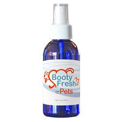 Booty Fresh Pets - Cat and Dog''Back Side'' Odor Lifting Neutralizing Spray - Extra Strength but Safe and Gentle - Spray On Directly & Rinse to Remove Difficult Smells - A Miracle in a Bottle