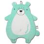 Touchdog Critter Hugz Designer Character Dog Mats, One Size, Mint Green