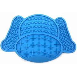 Tysons Pet Treats Dog Lick Mat, Bath & Grooming Slow Feeders, Distraction Device,Powerful Suction Cups on The Back, Training-Just Add Peanut Butter