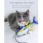NC Cat Kicking Fish Toys, Realistic Beating Fish, Cat Interactive Toys, Cat Fun Toys, Safe Plush Toys, Pet Toys, Artificial Fish, Sports Kitty Toys, Cat Sports Fun Toys, Toys with Mint,Catnip Fish NC Cat Kicking Fish Toys, Realistic Beating Fish, Cat Interactive Toys, Cat Fun Toys, Safe Plush Toys, Pet Toys, Artificial Fish, Sports Kitty Toys, Cat Sports Fun Toys, Toys with Mint,Catnip Fish