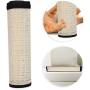 Table Leg Scratch Board, Sofa Scratcher Mat Furniture Protect Sofa Sisal Scratch Protect, White Table Leg Furniture Protection Pets for Cats