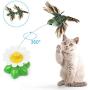Mona43Henry Bird Toy for Pet Cats Funny Rotating Electric Flying Bird Interactive Toy 360 Degrees Rotating Interactive Cat Toy for Pet Cats Newcomer