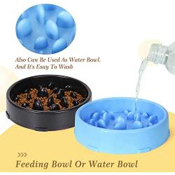 JASGOOD Slow Feeder Dog Bowl New Arriving Slow Feeding Interactive Bloat Stop Dog Bowls