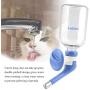 Andiker No-Drip Dog Water Dispenser Bottle-Dog Kennel Cage Water Dispenser Water Drinker Kettle for Pets can be Raised and Lowered Drinking Water Feeding Cage Water Bottle for Dogs