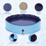 AIIYME Dog Pool, Pet Pool Dog Swimming Pool Portable PVC Leakproof Collapsible Bathing Tub Kiddie Pools with 4 Repair Patches and Pet Brush for Small Dogs Cats and Kids（32X8inches/80X20cm）