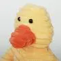 KINJUWEE Plush Corduroy Pet Toys, Durable Soft Plush Toys for Small and Medium-Sized Dogs, Strong Squeaky Dog Chew Toys, Puppies Chew Toys, Duck, Yellow KINJUWEE Plush Corduroy Pet Toys, Durable Soft Plush Toys for Small and Medium-Sized Dogs, Strong Squeaky Dog Chew Toys, Puppies Chew Toys, Duck, Yellow