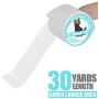 Polarduck Anti Cat Scratch Tape, 4 inches x 30 Yards Cat Training Tape, 100% Transparent Clear Double Sided Cat Scratch Deterrent Tape, Furniture Protector for Couch, Carpet, Doors, Pet & Kid Safe