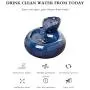 THMY Cat Water Fountains, Pet Drinking Fountain, Automatic Circulation Water Dispenser Ceramic Pet Water Fountain for Cat Dog