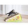 FATCAT Big Mamas Scratch n Play Ramp Reversible Cardboard Toy and Catnip Included