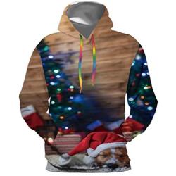White Bullterrier on Nature England,Unisex 3D Print Pullover Hooded Hoodies with a Big Pocket Bull Terrier S