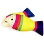 TINKSKY Kitten Cat Pet Toy Cat Scratch Board Scratching Pad Play Funny Toy Fish Shape (Random Color)