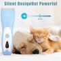 HANSPROU Dog Shaver Clippers High Power Dog Clipper for Thick Heavy Coats Low Noise Plug-in Pet Trimmer Pet Professional Grooming Clippers with Guard Combs Brush for Dogs Cats and Other Animals