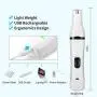 soieho 3 in 1 Dog Nail Grinder Pet Nail Trimmer - Electric Rechargeable Nail Clippers, Pet Nail Grinder Painless Paw Hair Clipper Grooming & Smoothing for Small Dogs Cats