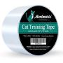 MONTMARLE Anti-Scratch Cat Training Tape – Protect Your Furniture Legs Couch Table Carpet – Pet Corrector Double Stick Tape – Cat Scratching Deterrent Fabric Protector