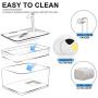 Cat Water Fountain, 84oz/2.5L Automatic Pet Water Fountain Auto Power-Off Dog Water Dispenser with 2Pcs Water Filter 3 Water Flow Settings Ultra-Quiet Pet Drinking Fountain for Cats and Small Dogs