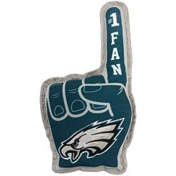 Pets First NFL Philadelphia Eagles #1 Fan Toy for Dogs & Cats. Best Tough PET Toy with Inner Squeaker, Team Color, one Size (PHL-3277)