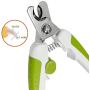 Nado Care Dog Nail Clippers - Pet Nails Trimmer for Dogs or Cats with Safety Guard to Avoid Over-Cutting, Free Nail File & Lock Switch, Sturdy Non-Slip Handles
