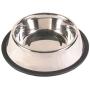 King International Stainless Steel Dog Bowls with Anti-Skid Rubber Base Set of 3- Small (16 Oz) Medium (24 Oz) Large (32 Oz)- Pet Feeding Bowl for Dogs, Puppy Cat and Kitten-Feed water wet food treats