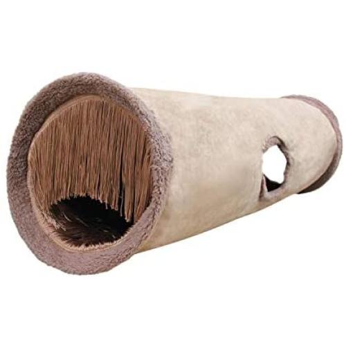 Petest Collapsible Cat Tunnel Pet Play Tube Crinkle Tunnel with Cat Toys
