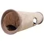 Petest Collapsible Cat Tunnel Pet Play Tube Crinkle Tunnel with Cat Toys