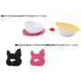 Hario Chibi Plate Food Bowl for Small Dogs, 75ml, Cherry Pink