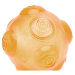 TiaoBug Set of 2 Durable Rubber Interactive Squeak Training Playing Pet Dog Balls Toy