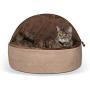K&H Pet Products Self-Warming Kitty Hooded Bed - Hood is Removable