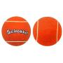 SCIROKKO 12 Pack Dog Squeaky Tennis Balls - Attractive Orange Pet Dog Chew Toys Set for Playing Fetching Training, 2.5 inches