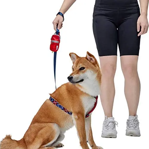 Blueberry Style 2021 New Red Dog Waste Bag Dispenser, Dog Poop Bag Holder Leash Attachment, Includes 1 Roll of Free Poop Bags Blueberry Style 2021 New Red Dog Waste Bag Dispenser, Dog Poop Bag Holder Leash Attachment, Includes 1 Roll of Free Poop Bags