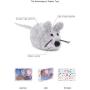 TeenTop Cat Pet Mouse Toy Plush Wool Ball Funny Catnip Mouse Molar Toy for Kitten Pet Supplies 1PC