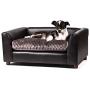 Keet Fluffly Deluxe Pet Bed, Sofa Charcoal, Small