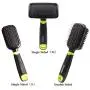 FASTINGDOG Dog Grooming Slicker Brush, Cat Dog Grooming Slicker Massage Brushes, Soft Bristle Bath Brush for Cats, Double-Sided Spring Comb Shedding Grooming Tools FASTINGDOG Dog Grooming Slicker Brush, Cat Dog Grooming Slicker Massage Brushes, Soft Bristle Bath Brush for Cats, Double-Sided Spring Comb Shedding Grooming Tools